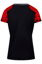 Victor Sport-Shirt T-54101 D (100% Polyester) rot/schwarz Damen
