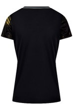 Victor Sport Shirt T-54102 C (100% Polyester) black/yellow ladies