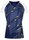 Victor Sport-Shirt T-44100 B (100% rec. Polyester) dunkelblau/weiss Damen