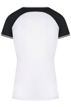 Victor Sport Shirt T-64101 A (100% Polyester) white/black ladies