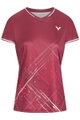 Victor Sport-Shirt T-64103 D (100% Polyester) bordeaux Damen