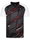 Victor Sport-Tshirt T-43101 C (V-Ausschnitt) schwarz/weiss/rot Herren