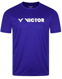 Victor Sport-Tshirt T-43104 B (100% Polyester) blau Herren