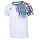 Victor Sport-Tshirt T-50001TD A (100% Polyester) weiss/blau Herren