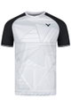 Victor Sport-Tshirt T-63101 A (100% Polyester) weiss/schwarz Herren