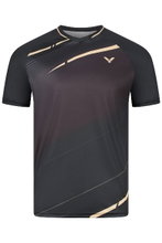 Victor Sports T-shirt T-63102 C (100% Polyester) black boys