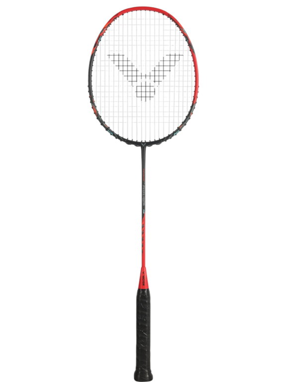 Victor Badmintonschläger Thruster Ryuga TD C 86g/kopflastig/steif schwarz/rot - unbesaitet -