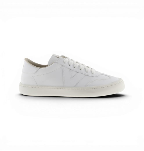 victoria Barfussschuhe Sneaker Olmo (flexible Sohle, breite Zehenbox) - weiss