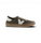 buty Victoria Barfussschuhe Sneaker Olmo (skóra zamszowa, elastyczna podeszwa, szeroka przestrzeń na palce) - khaki zielony