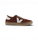 buty do biegania Victoria Barfussschuhe Sneaker Olmo (skóra zamszowa, elastyczna podeszwa, szeroka przestrzeń na palce) - brązowe