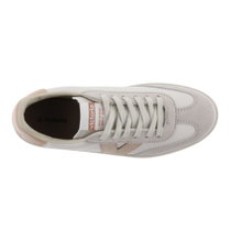 victoria Sneaker Berlin Ciclista (Lederoptik/Velourleder) - weiss/quarz