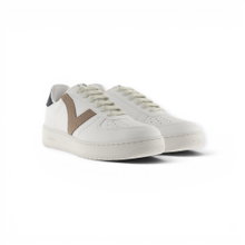 victoria Sneaker Madrid (Lederoptik) - weiss/braun