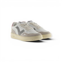 victoria Sneaker Seul (Lederoptik/Velourleder) - weiss/rosa/beige
