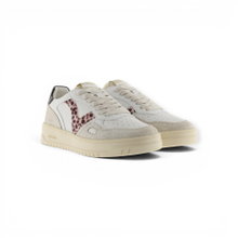 victoria Sneaker Seul Animal (Ledereffekt/Velourleder) - weiss/beige Damen