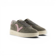 victoria Sneaker Seul (Velourleder) - khaki/rosa Damen