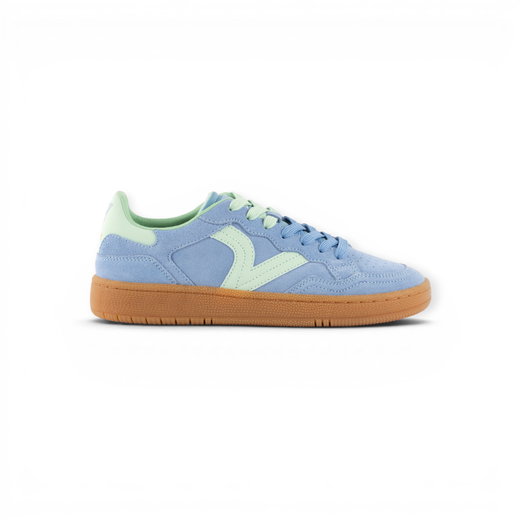 victoria Sneaker Smash Suede (Leder) - hellblau
