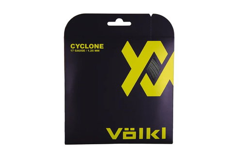 Völkl Tennissaite Cyclone (Haltbarkeit+Spin) graphitegrau 12m Set