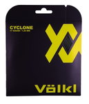 Völkl Sznur tenisowy Cyclone (Wytrzymałość+Spin) czarny 12m Zestaw