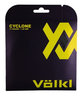 Völkl Tennissaite Cyclone (Haltbarkeit+Spin) schwarz 12m Set