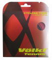 Besaitung mit Tennissaite Völkl Cyclone Tour (Haltbarkeit+Spin) rot