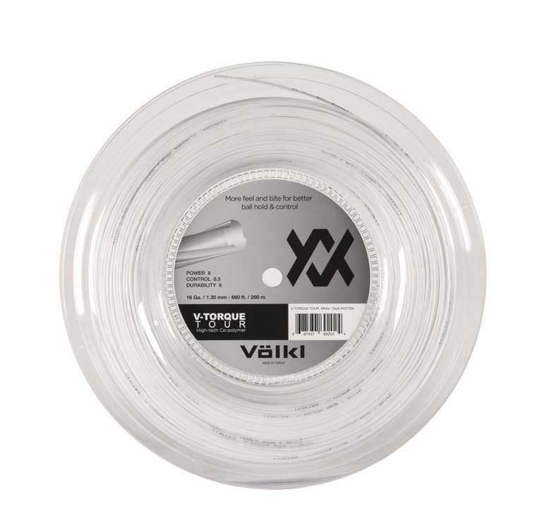 Völkl Tennis String V-Torque Tour white 200m roll