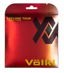 Völkl Tennissaite Cyclone Tour (Haltbarkeit+Spin) anthrazitgrau 12m Set