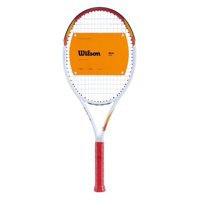 Wilson Tennisschläger Six One 103in/280g/Allround weiss - besaitet -