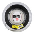 Wilson Tennissaite Sensation Plus (Komfort+Kontrolle) schwarz 200m Rolle