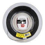 Wilson Tennissaite Sensation Plus (Komfort+Kontrolle) schwarz 200m Rolle