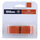 Wilson Basisband Roland Garros Performance Replacement 1.7mm orange/braun - 1 Stück