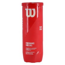 Wilson Padelowe piłki Padel X3 żółte, puszka 24x3 sztuki w kartonie