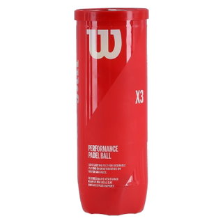 Wilson Padelbälle Padel X3 gelb Dose 3er