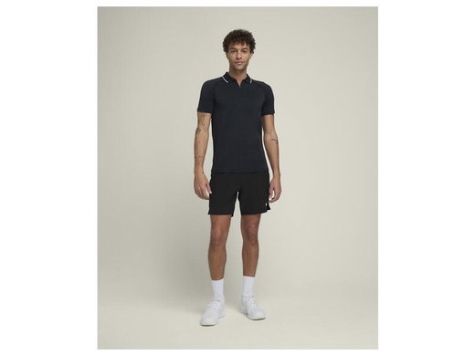 Wilson Tennis-Polo Team Seamless 2024 schwarz Herren