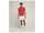 Wilson Tennis-Polo Team Seamless 2024 rot Herren