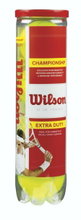 Wilson Tennisbälle Championship Extra Duty Dose 4er