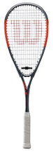 Wilson Squash Racket Hammer Team (197g/head-heavy) grey/orange - strung -