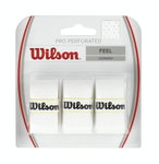 Wilson Overgrip Pro Perforated 0.55mm weiss 3er