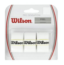 Wilson Overgrip Pro Sensation 0.4mm biały 3 szt.