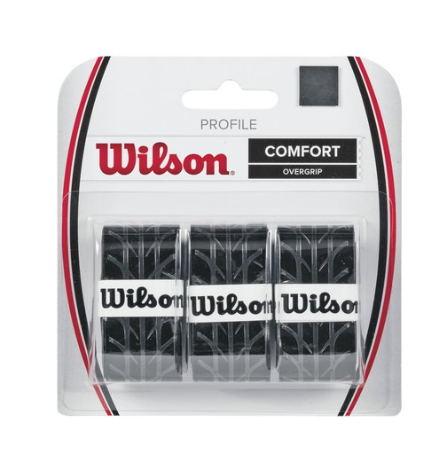 Wilson Overgrip Profile 0.6mm schwarz 3er
