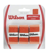 Wilson Overgrip Pro Soft 0.55mm pomarańczowy 3 szt.