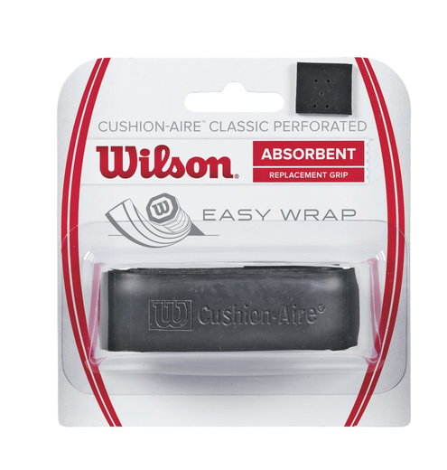 Wilson Basisband Cushion Aire Classic Perforated schwarz - 1 Stück