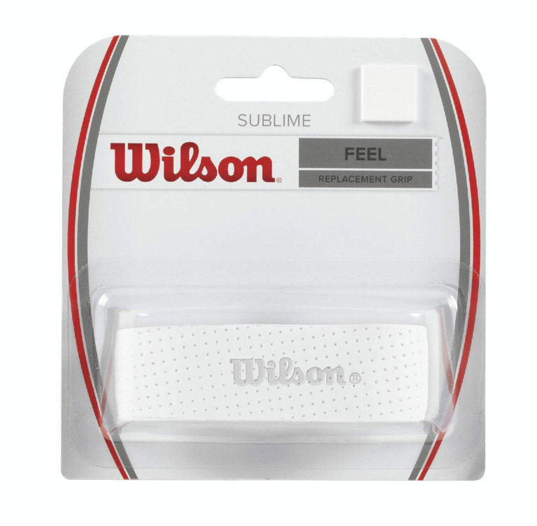 Wilson Basisband Sublime 1.8mm (Shock Absorption, Perforated) White - 1 Piece