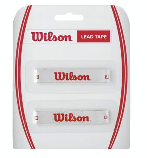 Wilson Bleiband Streifen für Tennisrahmen silber (2x20 Gramm)