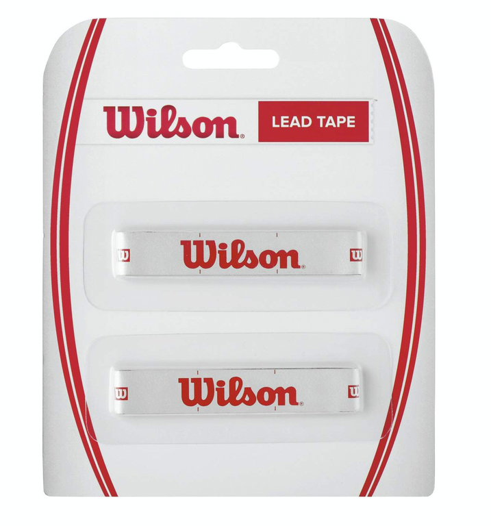 Wilson Bleiband Streifen für Tennisrahmen silber (2x20 Gramm)