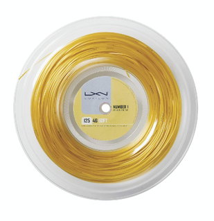 Luxilon Tennissaite 4G Soft 1.25 (Haltbarkeit+Touch) gelb 200m Rolle