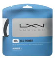 Luxilon Tennissaite Alu Power 1.25 (Haltbarkeit+Power) silber 12m Set