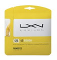 Luxilon Tennissaite 4G Rough (Haltbarkeit+Spin) gelb 12m Set