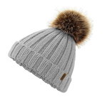 Wakefield Wintermütze Schneeflocke grau Kinder - 1 Stück