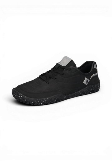 Waldläufer Barfussschuhe H-Boris Nubuk (anatomisch Zehenbox, flexible Sohle) schwarz Herren
