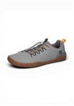 Waldläufer Barfussschuhe H-Boris Ripstop (anatomisch Zehenbox, flexible Sohle) dunkelgrau/braun Herren